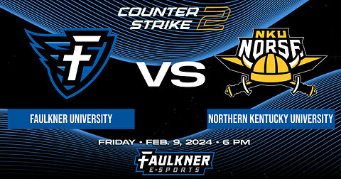 Counter Strike 2- Faulkner vs. Northern Kentucky University Norse (2/10/2024)