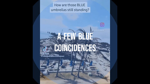 A Few Blue Coincidences