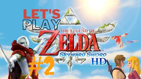 Let's Play - The Legend of Zelda: Skyward Sword HD Part 2 | To The Surface!