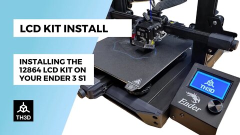 Installing the 12864 LCD Kit on your Ender 3 S1 & S1 Pro | Install Video
