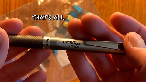How to Replace the Lead and Eraser in a Pentel Energize 0.7mm Mechanical Pencil