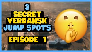 3 Secret Verdansk Jump Spots | Warzone Shorts #shorts