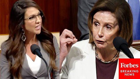 The American People Have Spoken — They Have Fired You!': Boebert Roasts Pelosi On House Floor