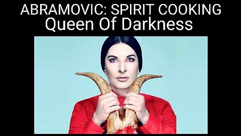 Who is the Real Marina Abramovic? The Twisted Life of the Spirit Cooking Queen of Darkness