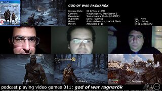 podcast playing video games 011: god of war ragnarök