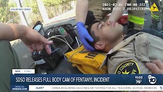 SDSO releases full body cam of fentanyl incident