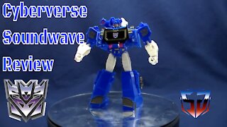 Toy Review Cyberverse Soundwave