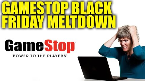Gamestop Imploded Due To Black Friday