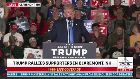 Trump Goes On About How Chris Christie Is 'Not A Fat Pig' As Rally Crowd Laughs Along With Him