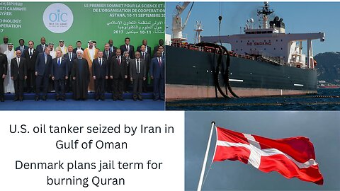 Iran's Involvement, Denmark's Reaction, and Quran Burning Jail