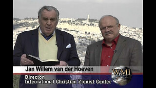 Jan Willem van der Hoeven, Dir., Int'l Christian Zionist Center, in Jerusalem, Israel 1/30/2017