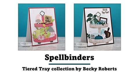 Spellbinders | Tiered Tray collection