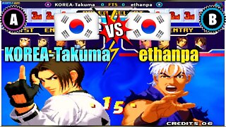 The King of Fighters 2000 (KOREA-Takuma Vs. ethanpa) [South Korea Vs. South Korea]