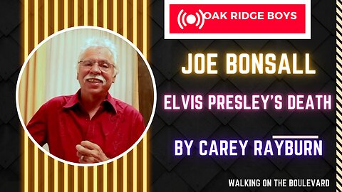 Joe Bonsall Oak Ridge Boys on Death Of Elvis Presley