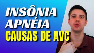 Insônia e Apneia do Sono Causam AVC