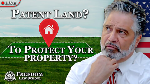 Can filing a Land Patent protect my property from IRS seizure and stop all property taxes?