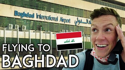 I WENT TO IRAQ! Flying Into Baghdad in 2021 | Iraq Travel Vlog الرجل الأمريكي يذهب إلى بغداد، العراق