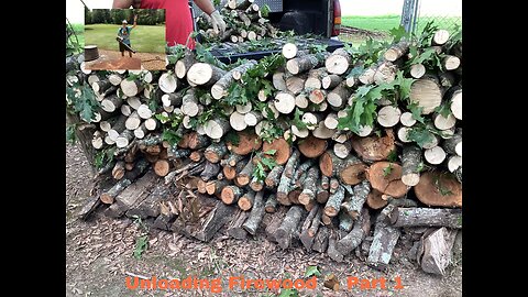 Unloading Firewood Part 1