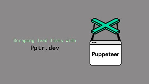 Scraping Lead Data with Puppeteer JS