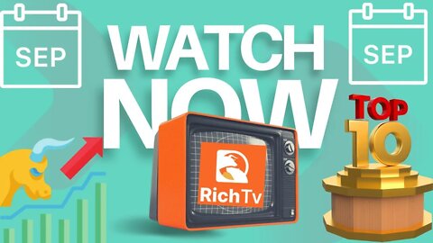 Top 10 Stocks September 2022 - RICH TV LIVE