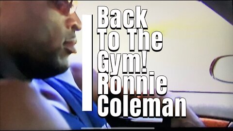 Back To The Gym Ronnie Coleman #gym #ronniecoleman #gymbro #motivation #gymmotivation #youcandoit