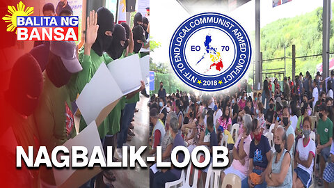 80K na miyembro at supporters ng C P P-N P A, nagbalik-loob dahil sa NTF-ELCAC —Philippine Army