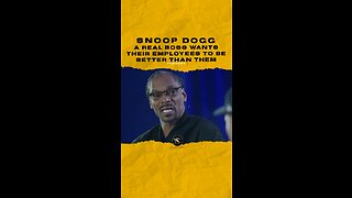 #snoopdogg A real boss wants their employees to be better than them. Is this true? 🎥 @Complex