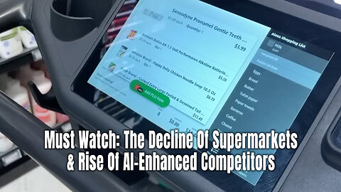 Must Watch: The Decline Of Supermarkets & Rise Of AI-Enhanced Competitors