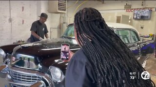 Detroit car detailing business sees success after going viral on TikTok