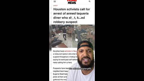 Black Activist Want ‘Good Samaritan’ Arrested Who Stopped Arm Robber 🙄🤯