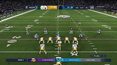 EXECUTIONER747's Live PS4 Broadcast GBL S5W3 vs Steelers