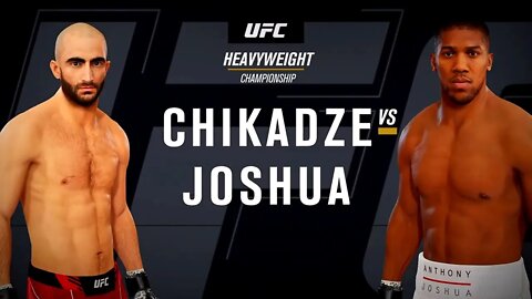 EA Sports UFC 4 Gameplay Anthony Joshua vs Giga Chikadze