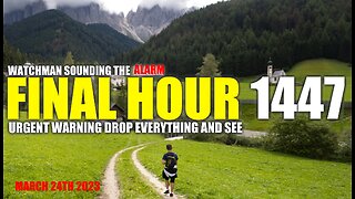 FINAL HOUR 1447 - URGENT WARNING DROP EVERYTHING AND SEE - WATCHMAN SOUNDING THE ALARM