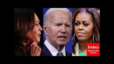 Biden Drops Out—This Is The Shocking Thing He'll Do If Michelle Obama Takes On Harris: Steve Forbes