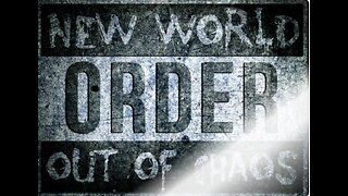 Out Of Chaos We Can Create A New World Order