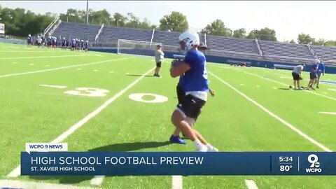 St. Xavier football team embraces a difficult season schedule