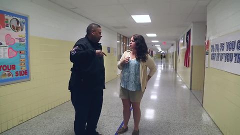 Police Officer Pulls Off Epic Proposal