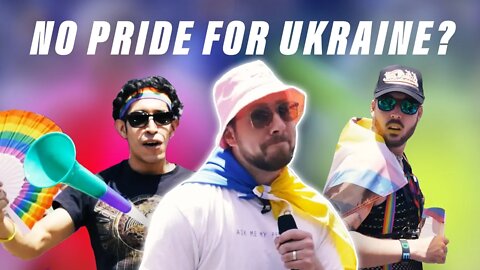 Will These Pride Marchers Stand With Gays in Ukraine? | @Slightly Offens*ve