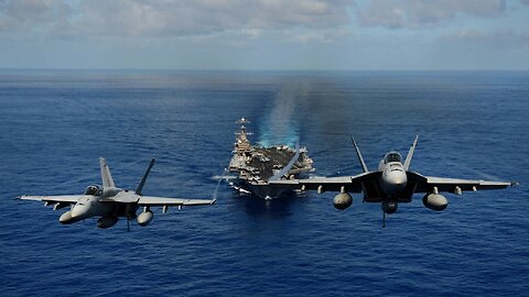 Finally!! US deploys fighter jets with aircraft carriers in Red Sea