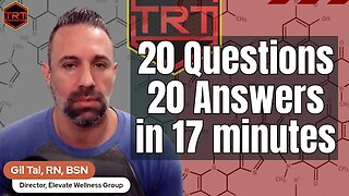 Top TRT Questions and Answers with Gil Tal!