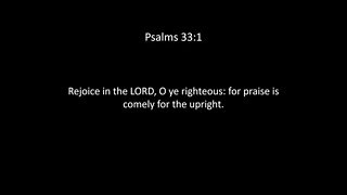 Psalms Chapter 33