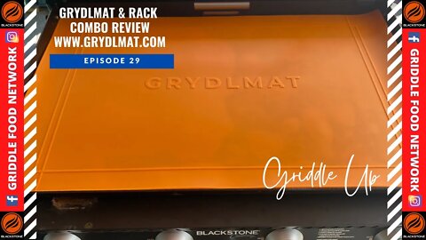 GRDYLMAT & Rack Combo Unboxing & Install | 36'' GRYDLMAT Review | Griddle Food Network