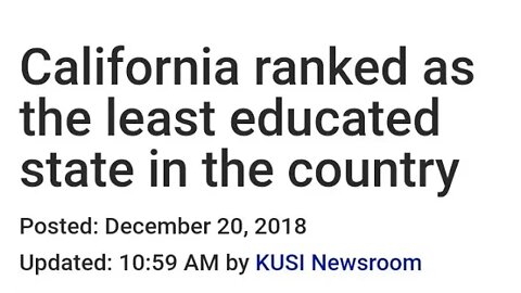 California is poor but low in education scores?