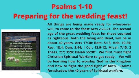 PSALMS 1-10 – THE BIBLE FROM GOD – THE ROD OF IRON THAT CHRIST WIELDS IS SO POWERFUL THAT HE ONLY WIELDS IT FOR 1,000 YEARS!