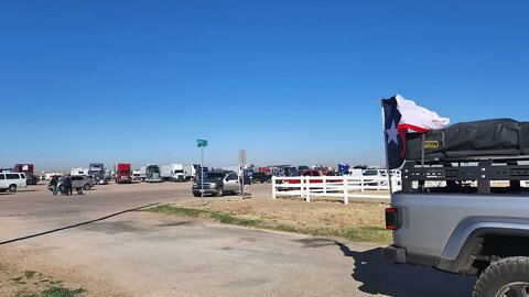 Peoples Convoy - Big Spring Airfield Camp - 4.5.22