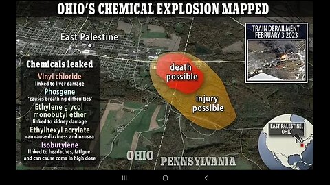 AMERICAN CHERNOBYL: OHIO TOWN GAS BOMBED, MISSISSIPPI RIVER/LAKE ERIE THREATENED