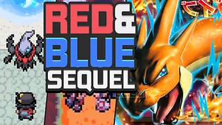 Pokemon Red & Blue Sequel - GBA Hack ROM, Semi-Open World with new story, new characters