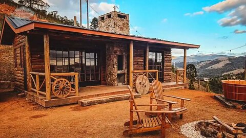 Incrível Cabana da Serra do Campos do Jordão - Cabanas Tipo Chalés Rústica