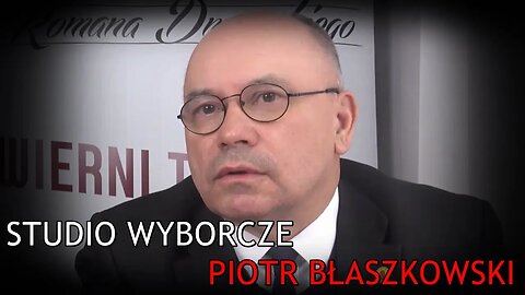 Studio wyborcze: Piotr Błaszkowski (RN, Konfederacja)