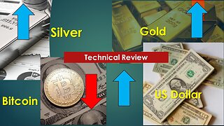 Gold Silver US Dollar Bitcoin Technical Analysis Apr 16 2024